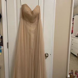 Revelry champagne dress
